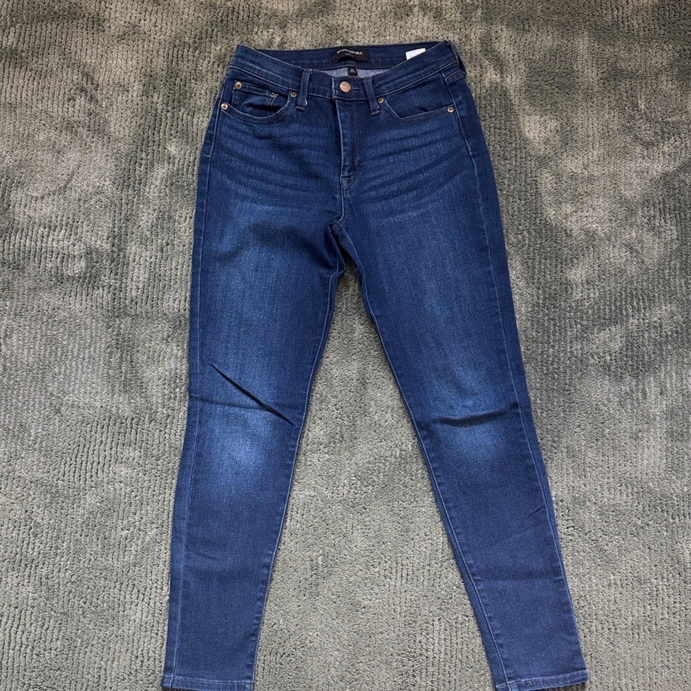 Banana Republic Dark Blue Women's Skinny Jeans